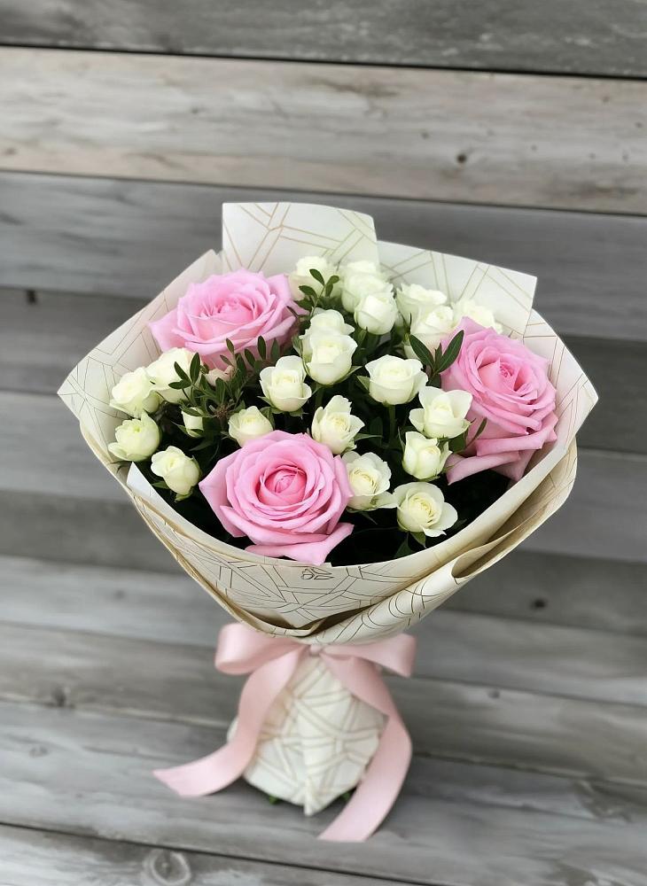 Букет цветов из: Розы в Воскресенской