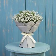 Букет цветов из:  Гипсофила в Воскресенской
