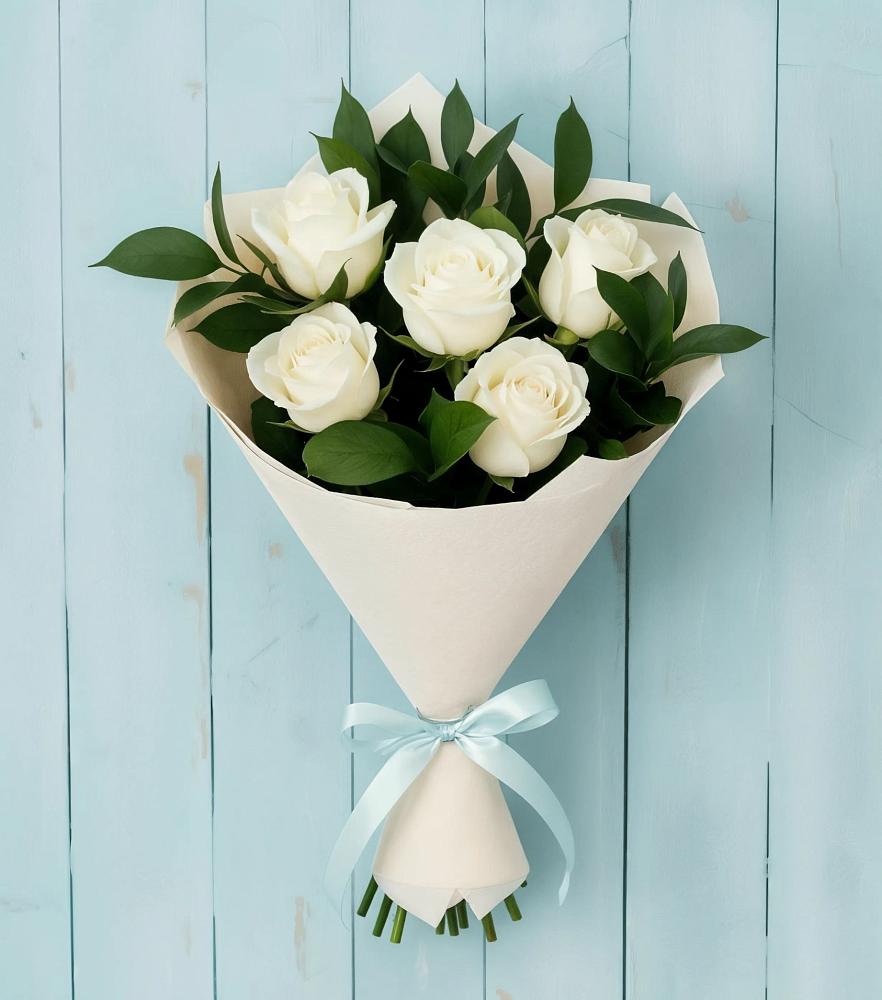 Букет цветов из: Розы в Воскресенской