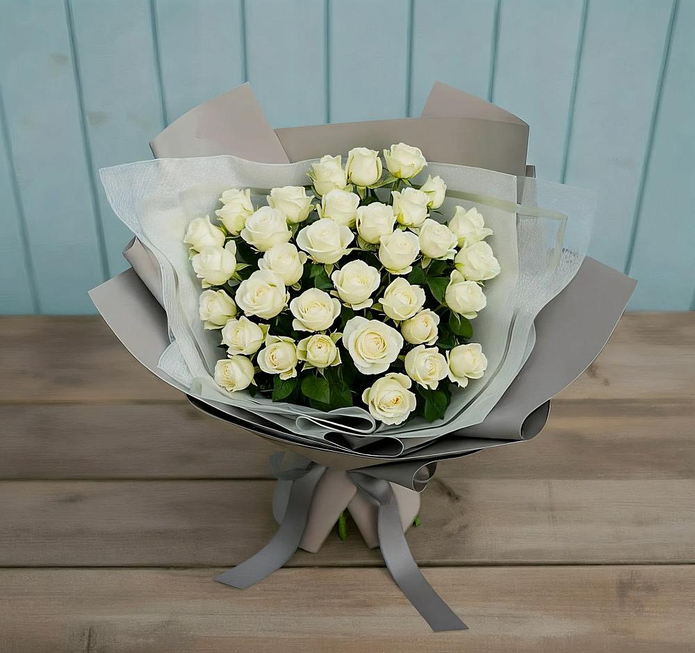 Букет Белоснежная нежность в Воскресенской