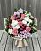 Букет цветов из: Альстромерии, Гвоздики, Розы и Хризантемы в Воскресенской