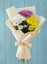 Букет цветов из:  Хризантемы в Воскресенской