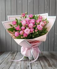Букет Розовый кустик #REPLACE_PRED# Воскресенской
