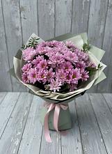 Букет цветов из:  Хризантемы #REPLACE_PRED# Воскресенской