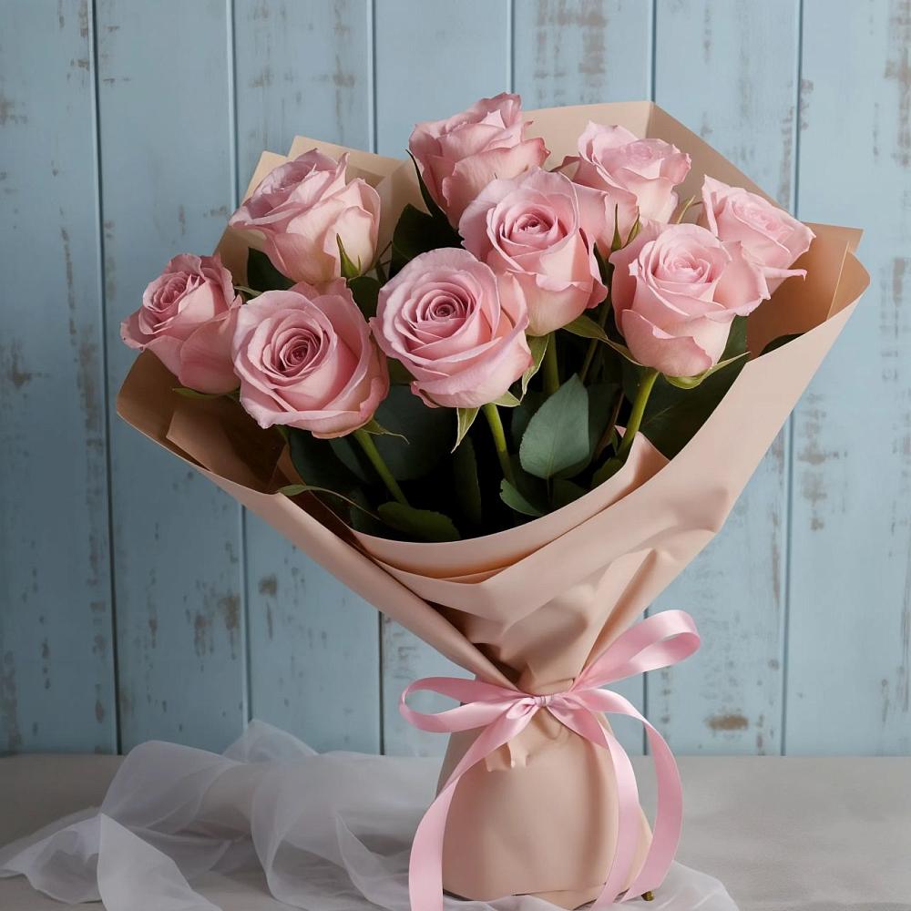 Букет цветов из: Розы в Воскресенской