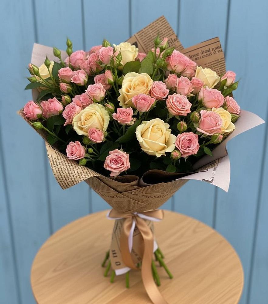 Букет цветов из: Розы в Воскресенской