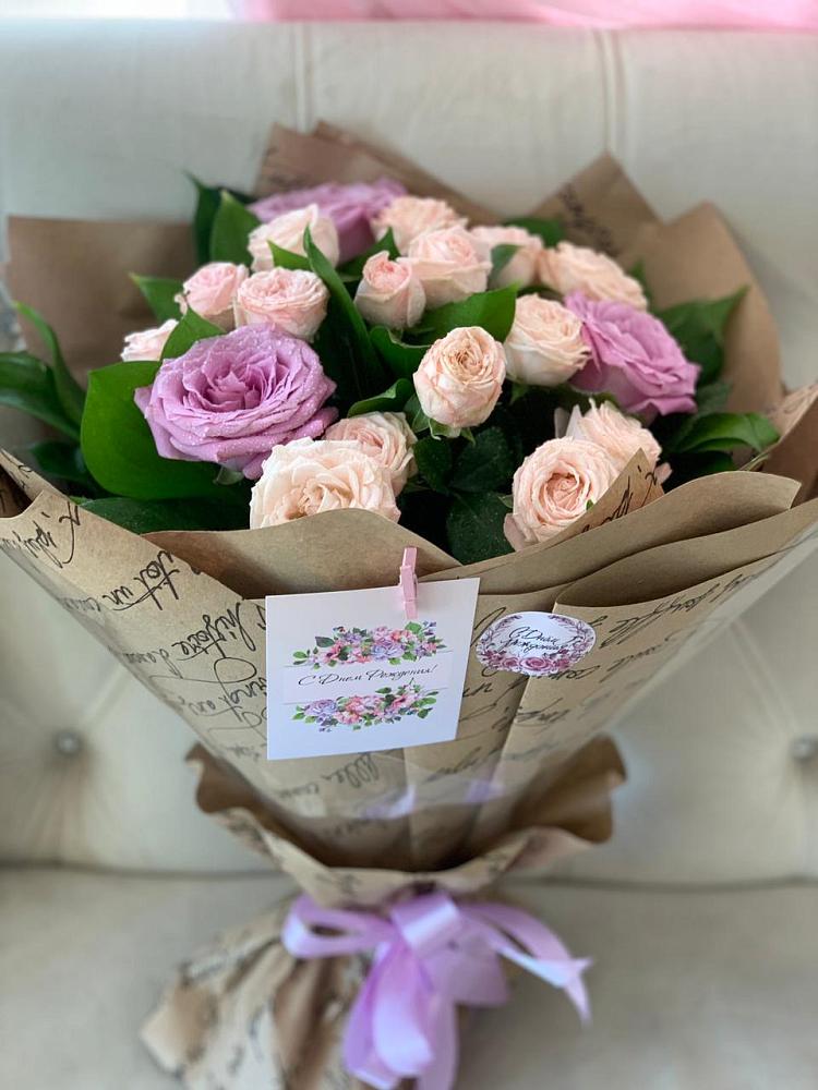 Букет цветов из: Розы в Воскресенской