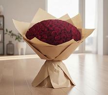 Букет 101 Красная роза #REPLACE_PRED# Воскресенской