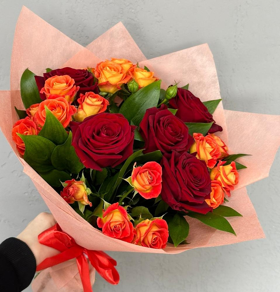 Букет Любовь и восторг в Воскресенской