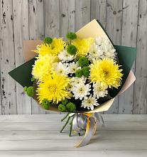 Букет цветов из:  Хризантемы в Воскресенской