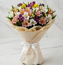 Букет цветов из:  Альстромерии #REPLACE_PRED# Воскресенской