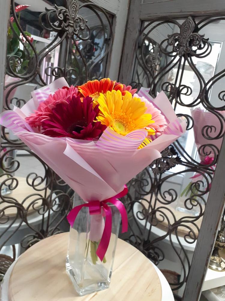 Букет цветов из: Герберы в Воскресенской