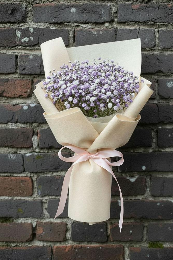 Букет цветов из: Гипсофила в Воскресенской