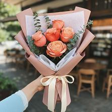 Букет цветов из:  Розы в Воскресенской