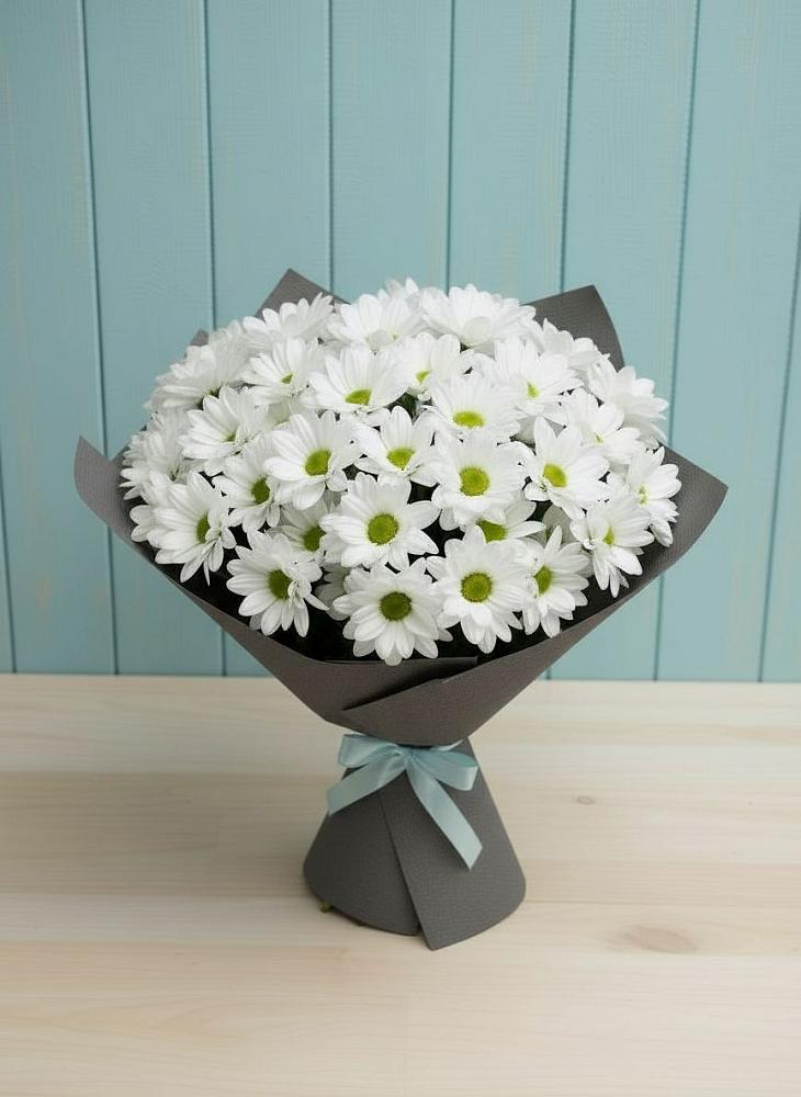 Букет цветов из: Хризантемы в Воскресенской