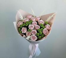 Букет цветов из:  Розы и Хризантемы в Воскресенской