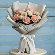 Букет цветов из:  Розы #REPLACE_PRED# Воскресенской