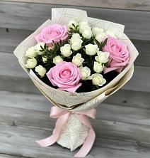 Букет цветов из:  Розы в Воскресенской