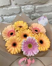 Букет цветов из:  Герберы #REPLACE_PRED# Воскресенской