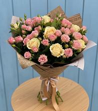 Букет цветов из:  Розы в Воскресенской