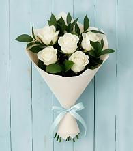 Букет цветов из:  Розы в Воскресенской