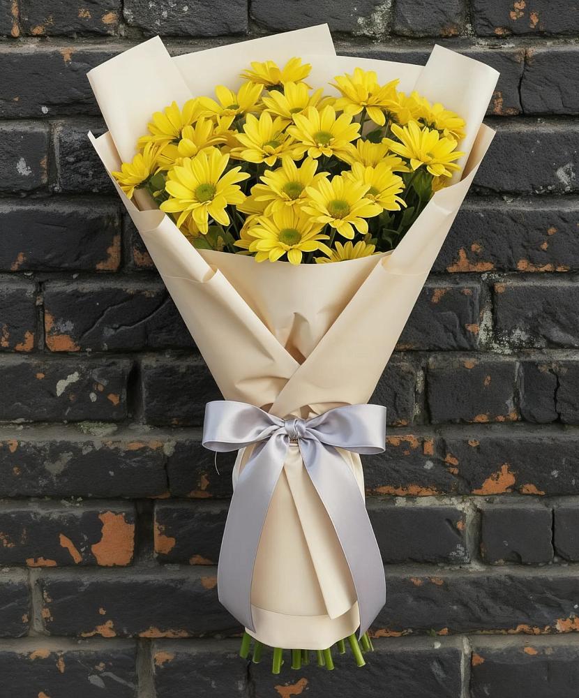 Букет цветов из: Хризантемы в Воскресенской