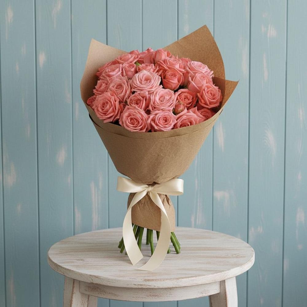 Букет цветов из: Розы в Воскресенской