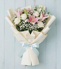 Букет цветов из:  Лилии в Воскресенской