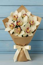 Букет цветов из:  Орхидеи и Розы в Воскресенской